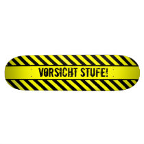 Vorsicht Stufe skateboards by M_Cavet Vorsicht Stufe skateboards