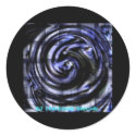 Vortex Sticker by Civilizedsuicide Vortex Sticker