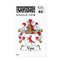 Voss Family Crest postage