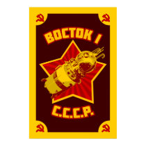 Vostok 1 Prints & Posters by Sporkbender Vostok 1 Prints & Posters