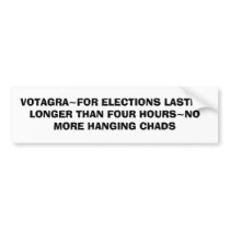 VOTAGRA bumper stickers by hunnybeez VOTAGRA bumper stickers