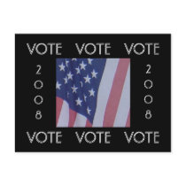 Vote 2008 postcards