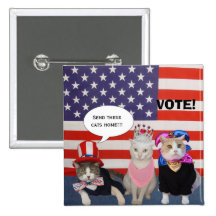 VOTE 2010! PINBACK BUTTONS