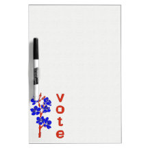 VOTE 2012 Dry-Erase WHITEBOARD