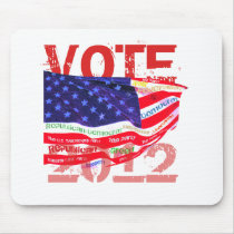 Vote 2012 T-shirts & gifts mousepads