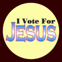 Vote 4 JESUS STICKERS stickers