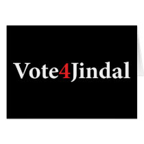 Vote 4 Jindal cards