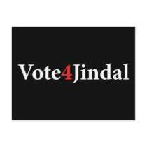 Vote 4 Jindal Post Card