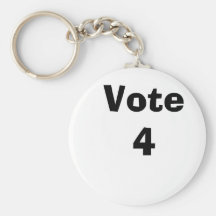 Vote 4 keychain