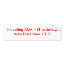 vote against socialism bumper stickers by karrboy84 vote against socialism bumper stickers