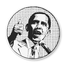 Vote_Barack_Obama magnets by HotTopicsTshirts Vote_Barack_Obama magnets
