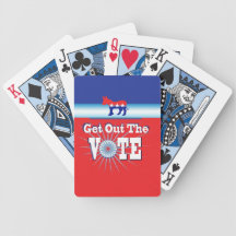 VOTE BICYCLE CARD DECK