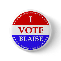 Vote Blaise Pinback Button