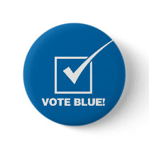 Vote Blue - Solid buttons
