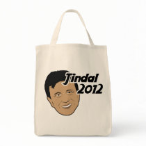 Vote Bobby Jindal 2012 Canvas Bags