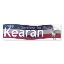 Vote Bobby Kearan Bumper Sticker