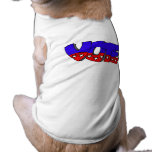 Vote Bubble Letters Dog T-shirt