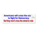 Vote bumper stickers