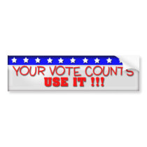 Vote Bumper Sticker