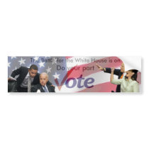 Vote bumper stickers