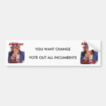 VOTE BUMPER STICKER