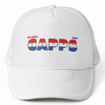 Vote Capps 2010 Elections Red White and Blue hats
