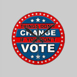 Vote Clock wall clocks