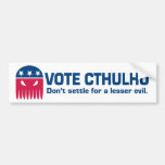 Vote Cthulhu Bumper Sticker