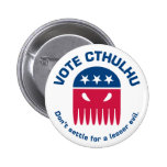 Vote Cthulhu Button