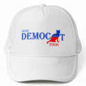 Vote Democat Baseball Cap hats by Shop_Moxie Vote Democat Baseball Cap hats