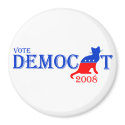 Vote Democat Magnet by Shop_Moxie Vote Democat Magnet