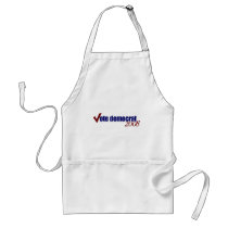 Vote Democrat 2008 aprons