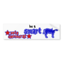 Vote Democrat bumper stickers
