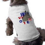 VOTE DEMOCRAT DONKEY PET T SHIRT