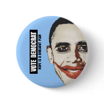 VOTE DEMOCRAT - HOPE IS A BRILLIANT PLAN BUTTON