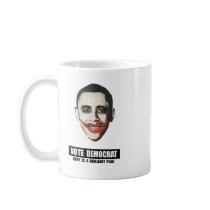VOTE DEMOCRAT - HOPE IS A BRILLIANT PLAN COFFEE MUGS