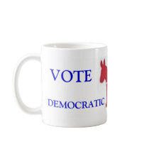 VOTE DEMOCRATIC mugs
