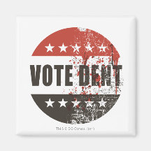 Vote Dent sticker Magnet