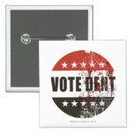 Vote Dent sticker Pin