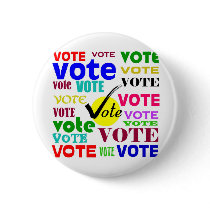 VOTE DESIGN PINS
