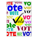 VOTE DESIGN cards