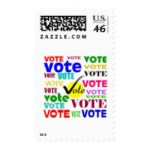 VOTE DESIGN postage by THE_WIZARDESS VOTE DESIGN postage