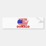 Vote Donald Bumper Stickers