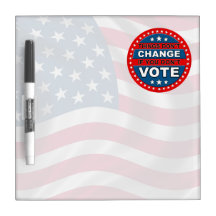 Vote Dry Earase Board Dry-Erase Boards
