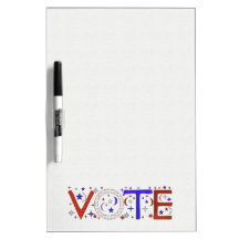 VOTE DRY ERASE BOARD