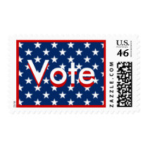 Vote Field of Stars Stamp by stampstore Vote Field of Stars Stamp