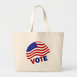 VOTE - FLAG DESIGN CANVAS BAGS