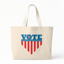 Vote Flag Shield Design bags by visualnewbie Vote Flag Shield Design bags