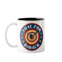 Vote For Barack Obama mugs by TeeShirtsTShirts Vote For Barack Obama mugs