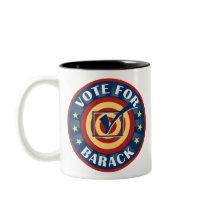 Vote For Barack Obama mugs